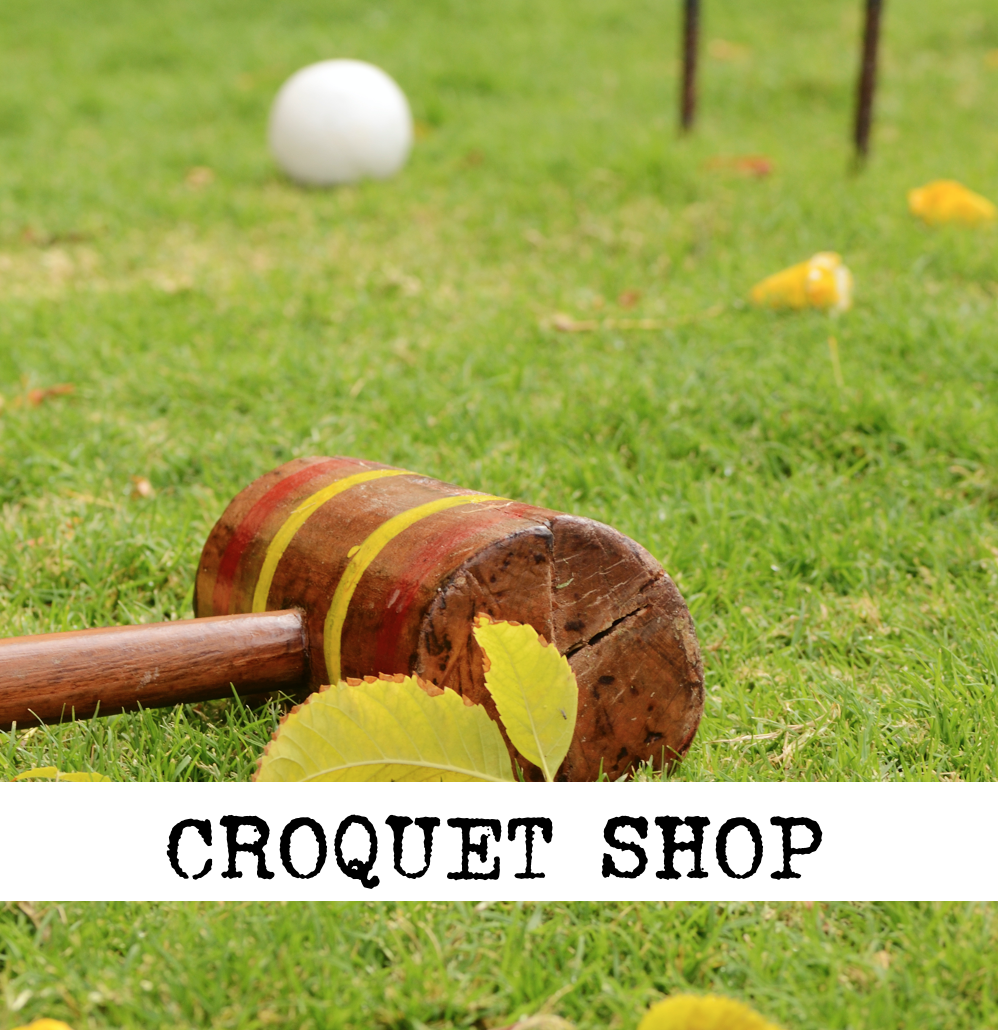 Croquet Shop Outdoor Field Notes